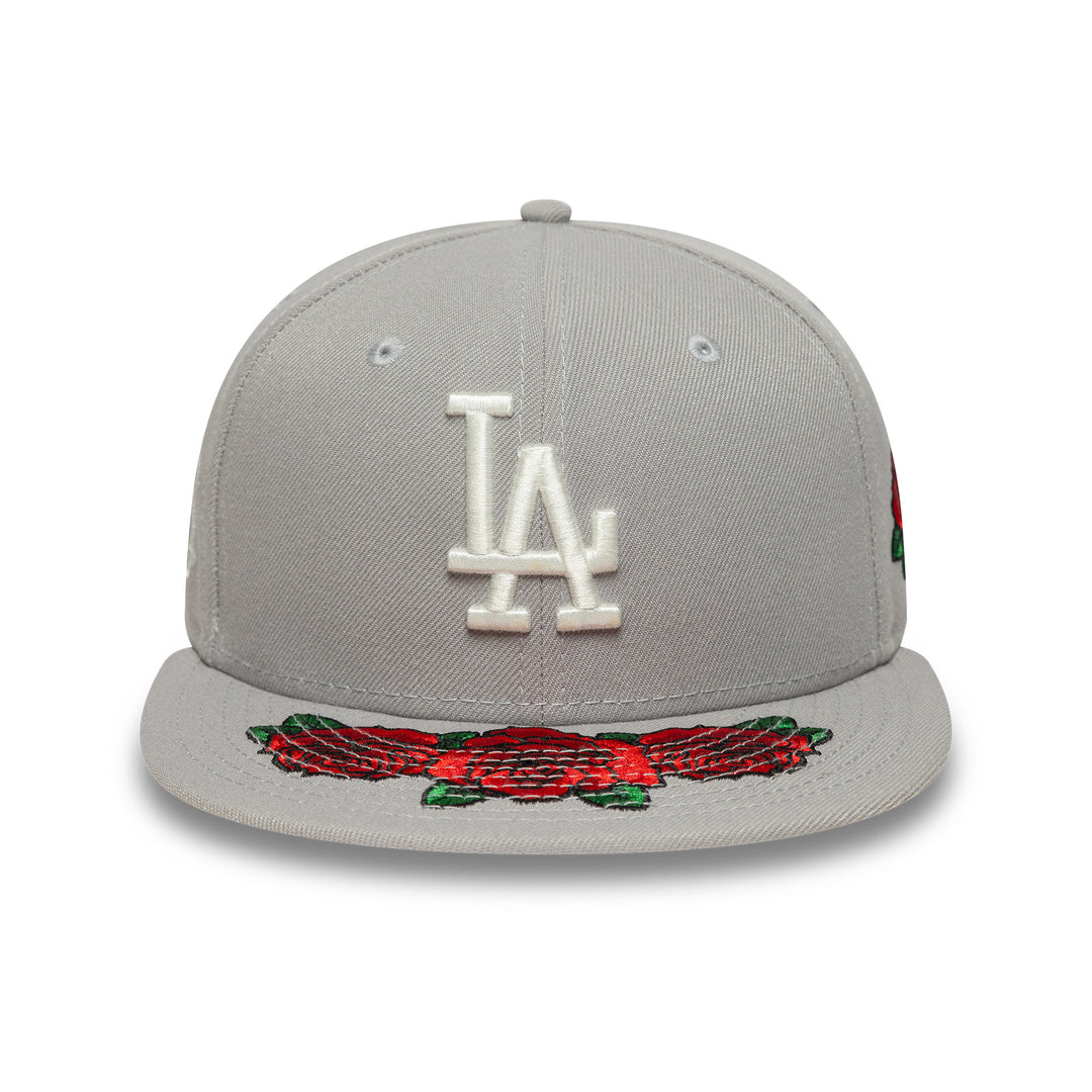Los Angeles Dodgers MLB Coops Floral 59FIFTY Fitted New Era Gray