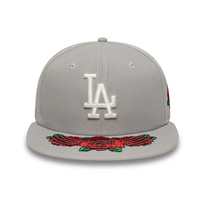 Los Angeles Dodgers MLB Coops Floral 59FIFTY Fitted New Era Gray