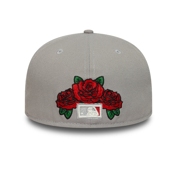 Los Angeles Dodgers MLB Coops Floral 59FIFTY Fitted New Era Gray