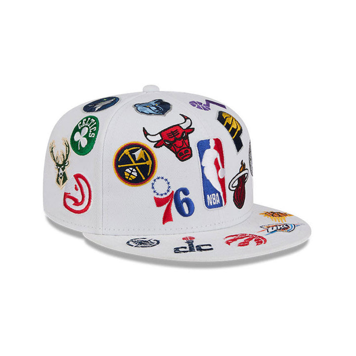 NBA All Over Patch 59FIFTY New Era White
