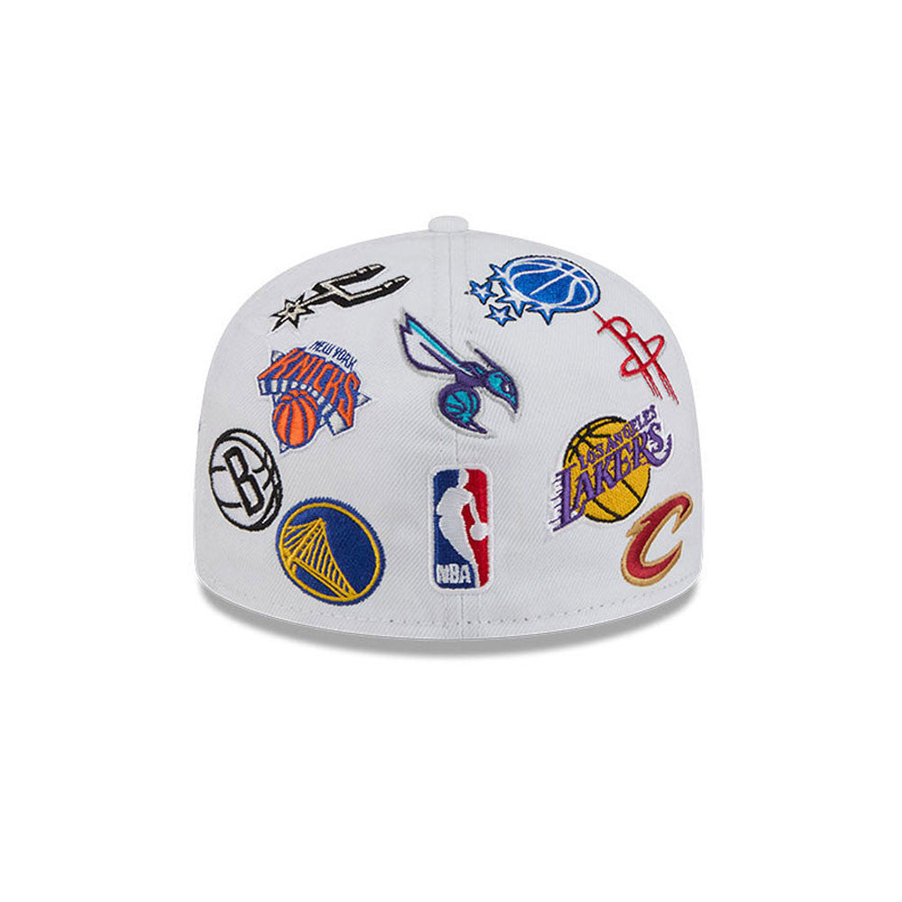 NBA All Over Patch 59FIFTY New Era White