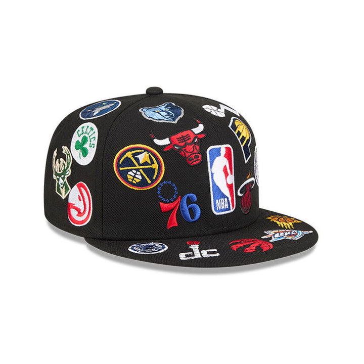 NBA All Over Patch 59FIFTY New Era Black