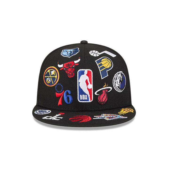 NBA All Over Patch 59FIFTY New Era Black