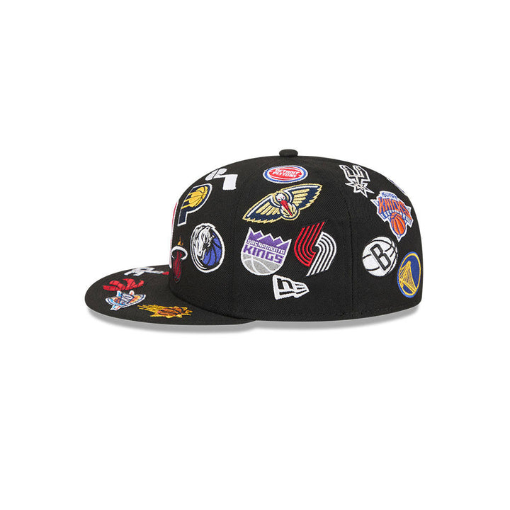 NBA All Over Patch 59FIFTY New Era Black