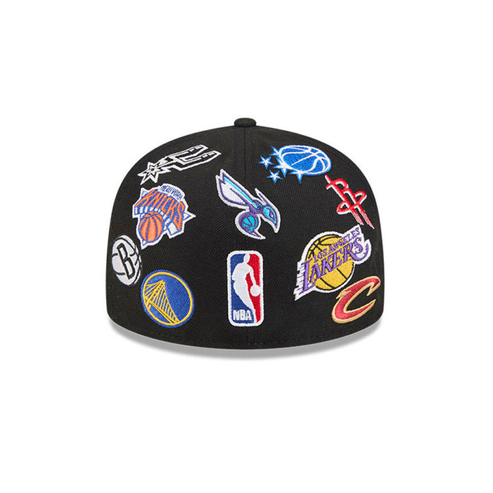 NBA All Over Patch 59FIFTY New Era Black