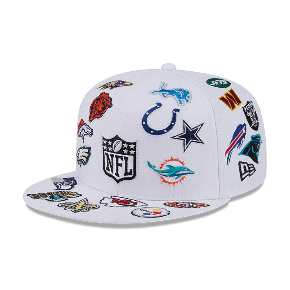 NFL All Over Patch 59FIFTY New Era White