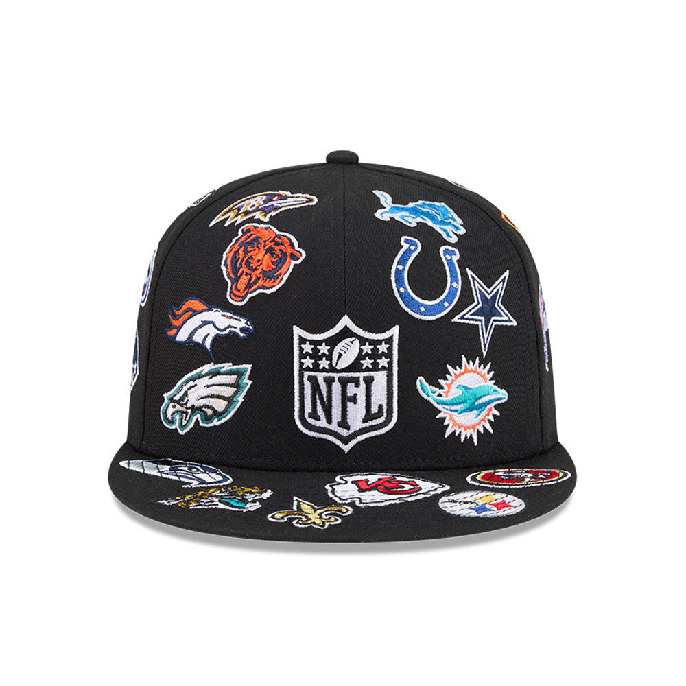 NFL All Over Patch 59FIFTY Fitted New Era Black
