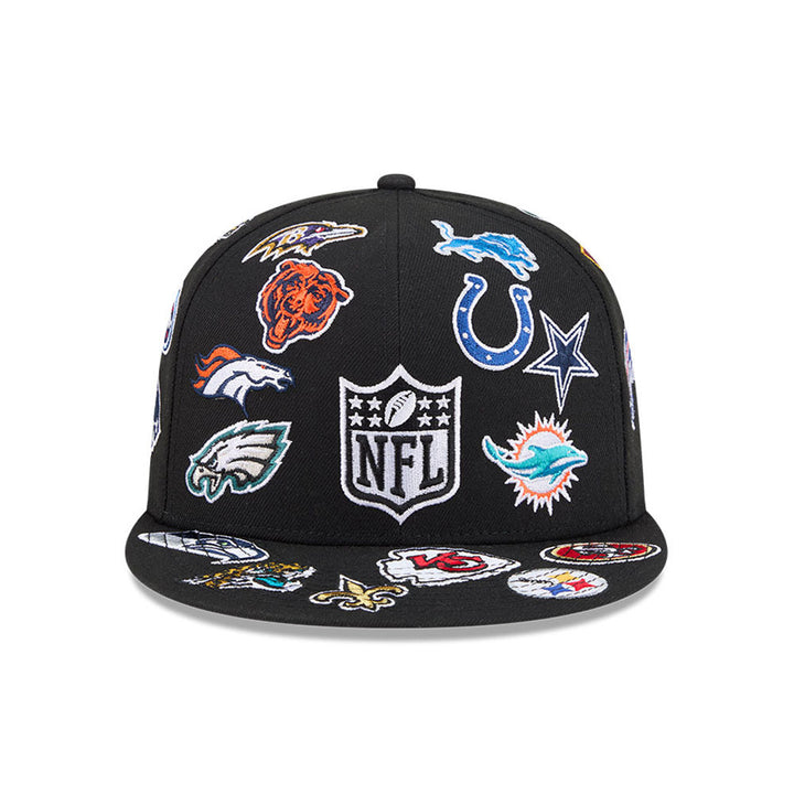 NFL All Over Patch 59FIFTY Fitted New Era Black