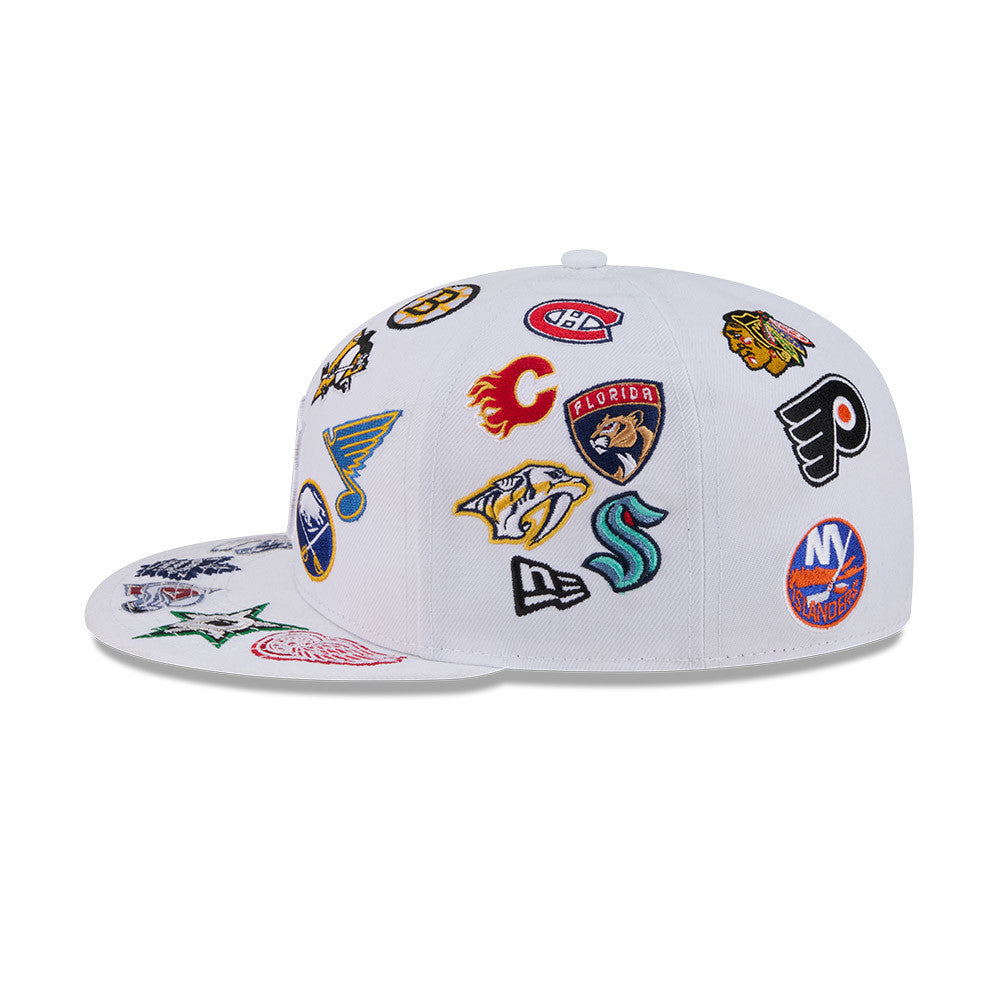 NHL All Over Patch 59FIFTY New Era White