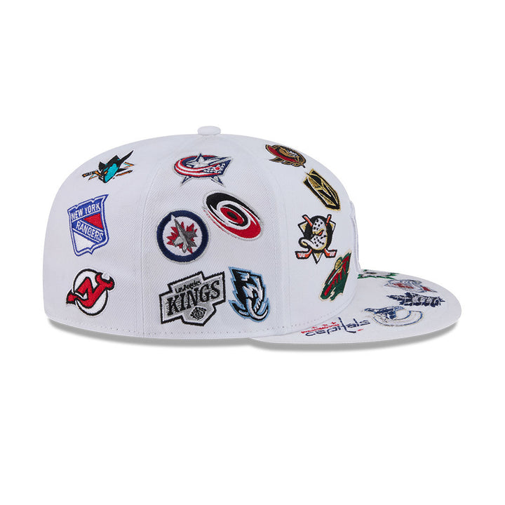 NHL All Over Patch 59FIFTY New Era White