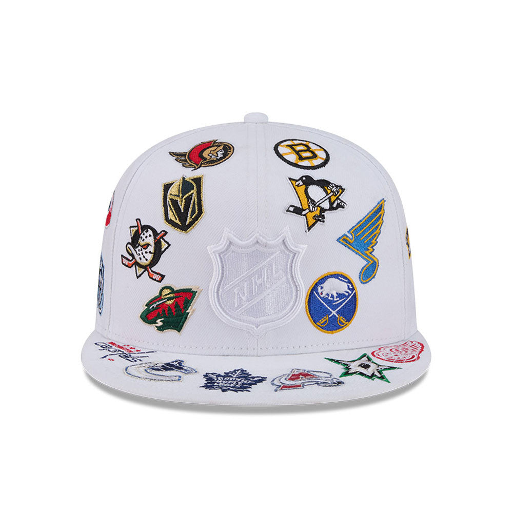 NHL All Over Patch 59FIFTY New Era White