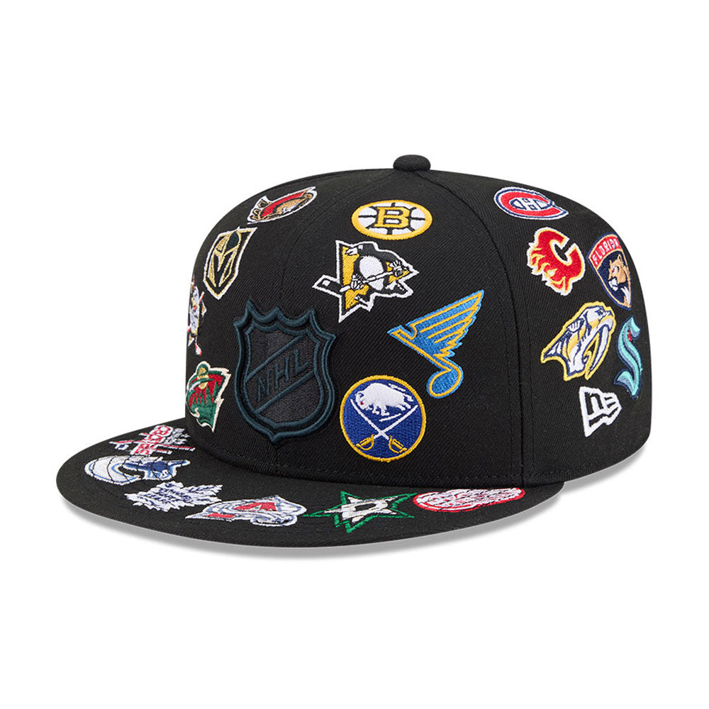 NHL All Over Patch 59FIFTY New Era Black
