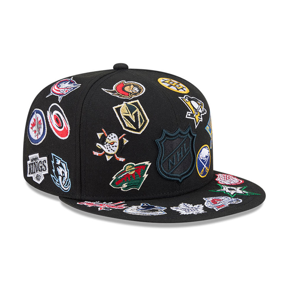 NHL All Over Patch 59FIFTY New Era Black