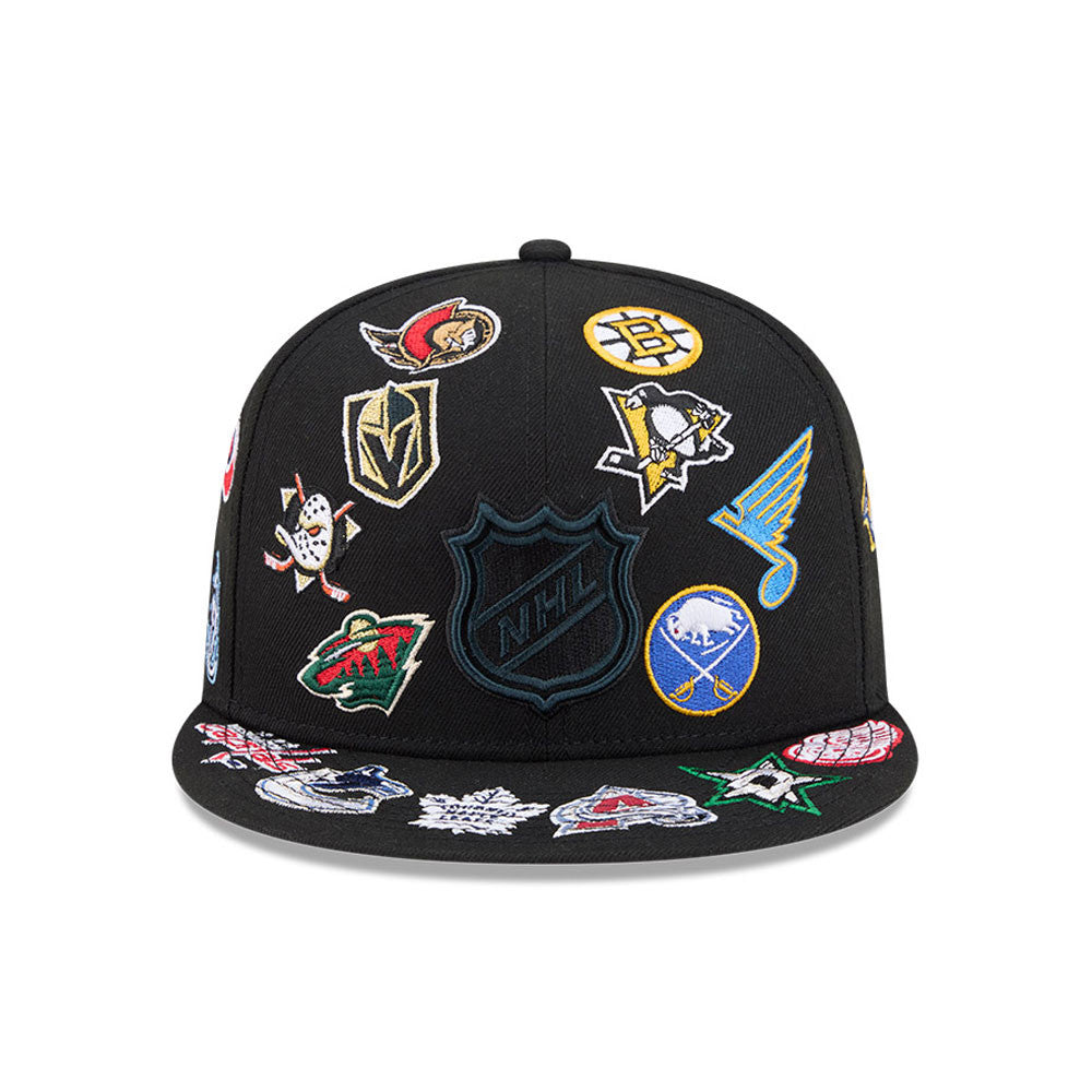 NHL All Over Patch 59FIFTY New Era Black