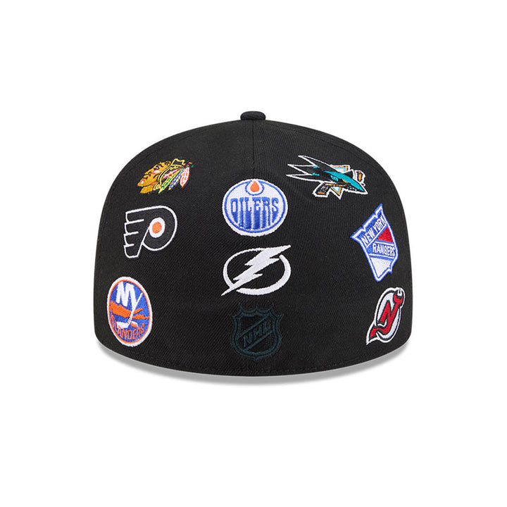 NHL All Over Patch 59FIFTY New Era Black