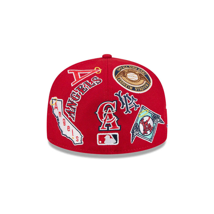 Anaheim Angels MLB All Over Patch 59FIFTY Fitted New Era
