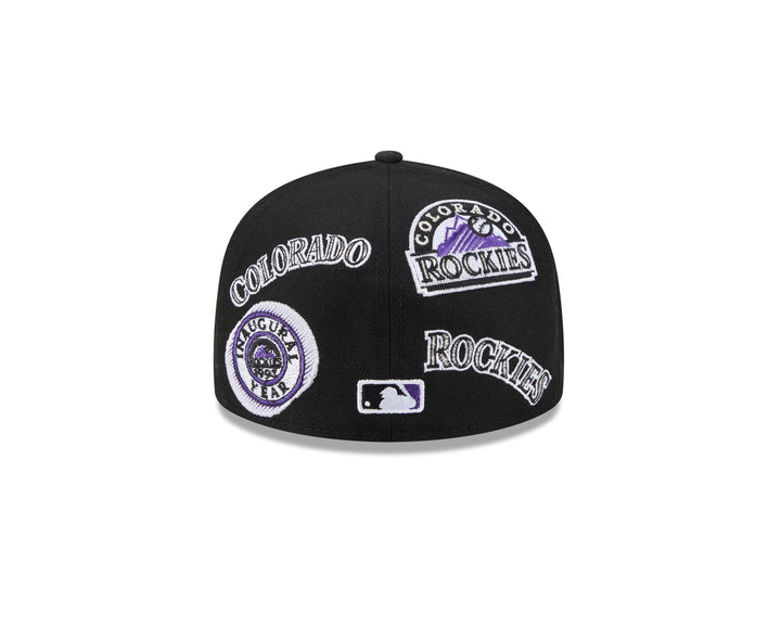 Colorado Rockies MLB All Over Patch 59FIFTY Fitted New Era