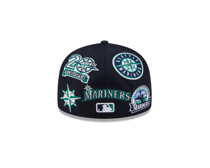 Seattle Mariners MLB All Over Patch 59FIFTY Fitted New Era