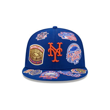 New York Mets MLB All Over Patch 59FIFTY Fitted New Era