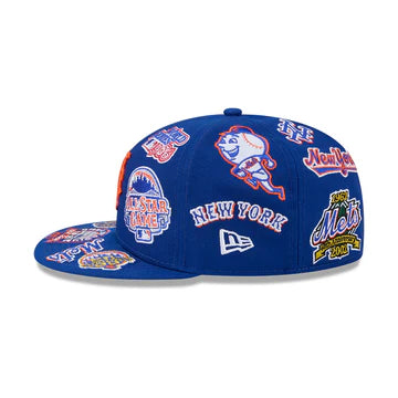 New York Mets MLB All Over Patch 59FIFTY Fitted New Era