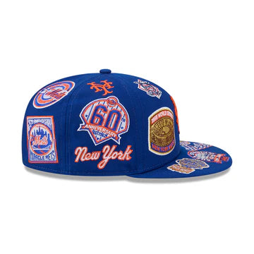 New York Mets MLB All Over Patch 59FIFTY Fitted New Era
