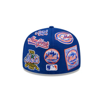 New York Mets MLB All Over Patch 59FIFTY Fitted New Era
