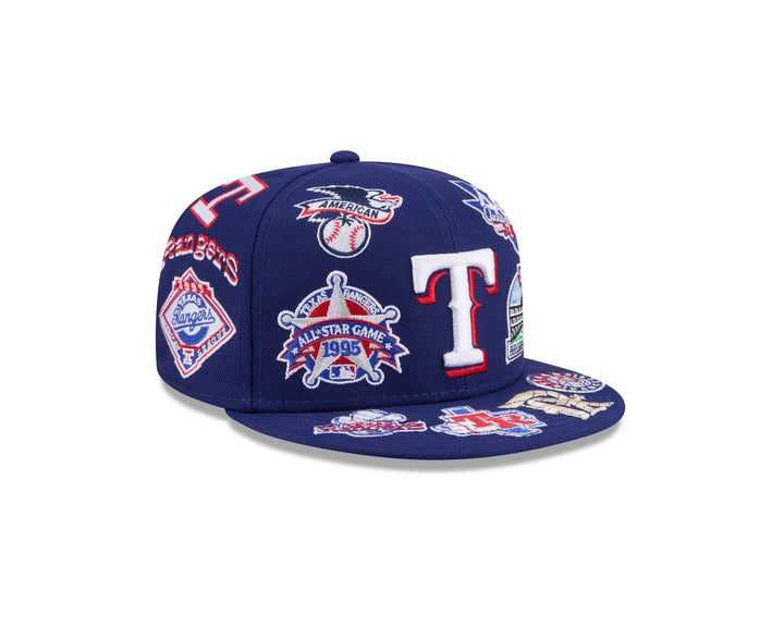 Texas Rangers MLB All Over Patch 59FIFTY Fitted New Era