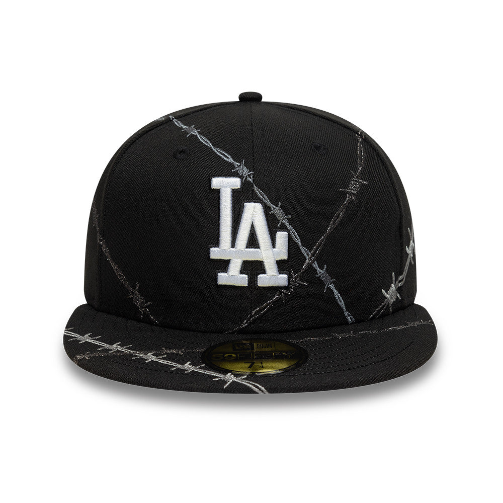 Los Angeles Dodgers MLB Wire 59FIFTY Fitted New Era Black