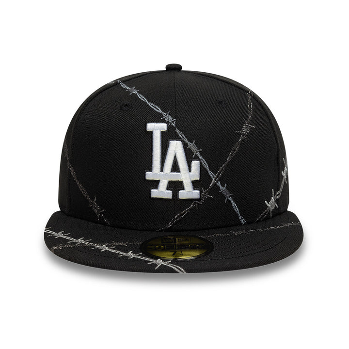Los Angeles Dodgers MLB Wire 59FIFTY Fitted New Era Black