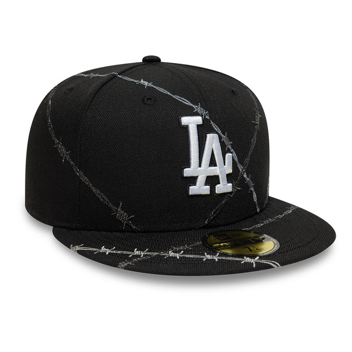 Los Angeles Dodgers MLB Wire 59FIFTY Fitted New Era Black