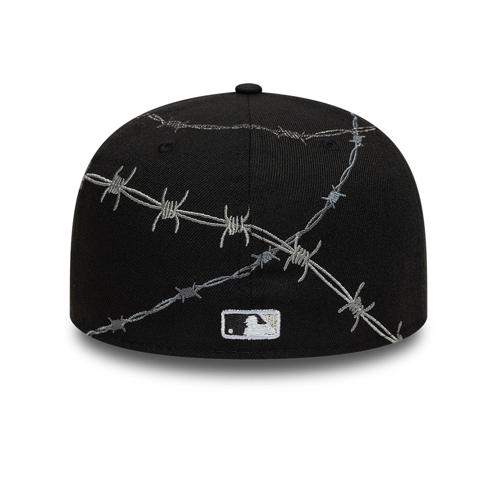 Los Angeles Dodgers MLB Wire 59FIFTY Fitted New Era Black