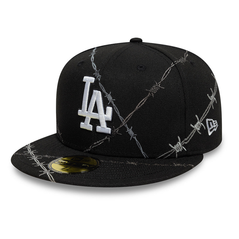 Los Angeles Dodgers MLB Wire 59FIFTY Fitted New Era Black