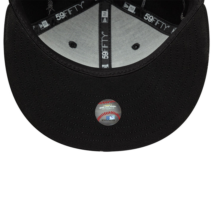 Los Angeles Dodgers MLB Wire 59FIFTY Fitted New Era Black