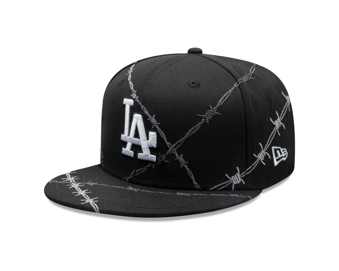 Los Angeles Dodgers MLB Wire 59FIFTY Fitted New Era Black