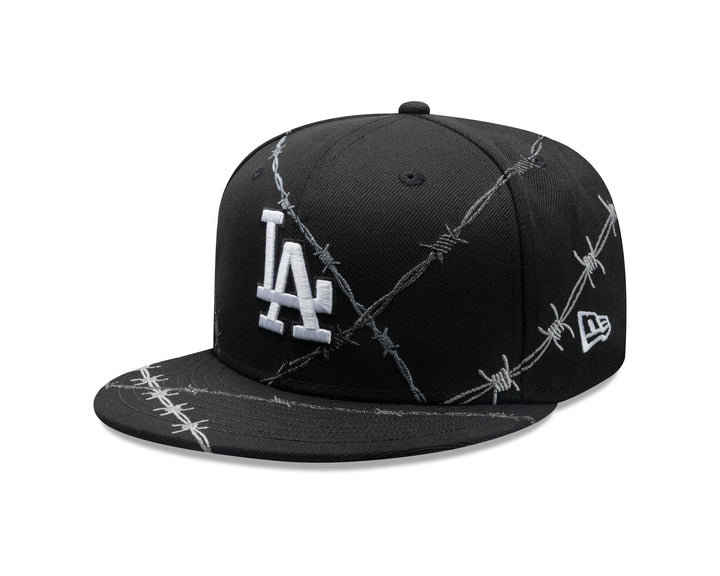 Los Angeles Dodgers MLB Wire 59FIFTY Fitted New Era Black
