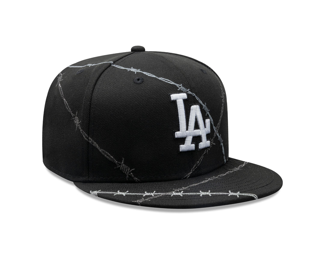 Los Angeles Dodgers MLB Wire 59FIFTY Fitted New Era Black