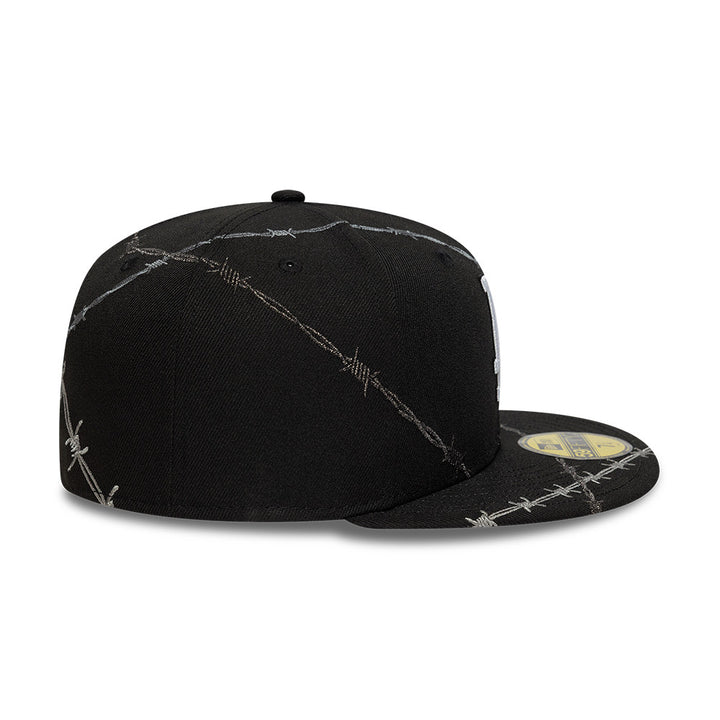 Los Angeles Dodgers MLB Wire 59FIFTY Fitted New Era Black