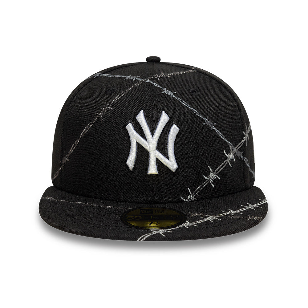 New York Yankees MLB Wire 59FIFTY Fitted New Era Black