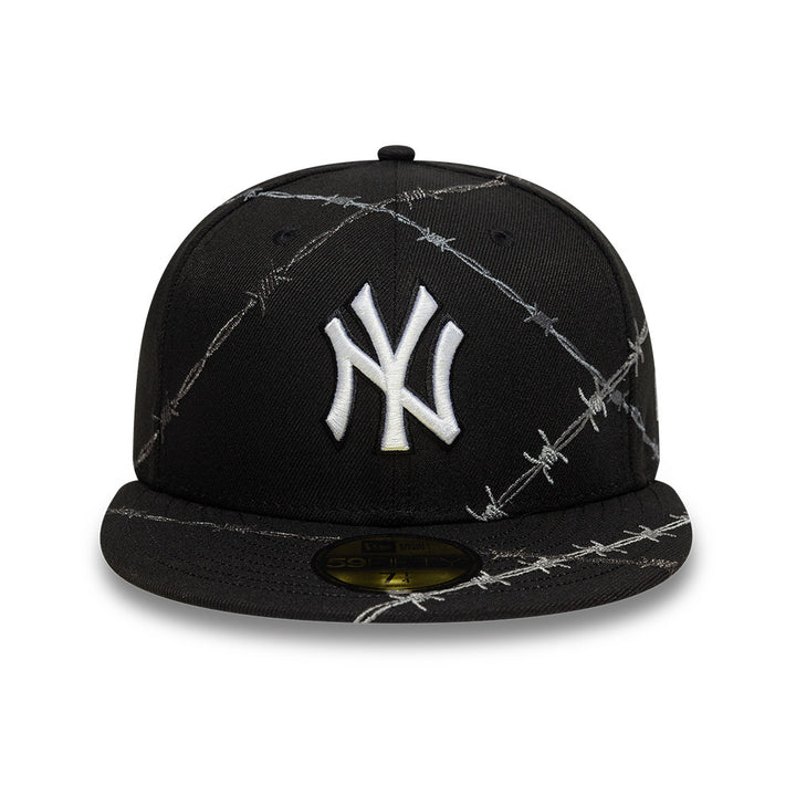 New York Yankees MLB Wire 59FIFTY Fitted New Era Black