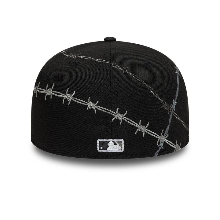 New York Yankees MLB Wire 59FIFTY Fitted New Era Black