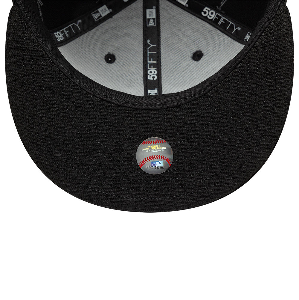 New York Yankees MLB Wire 59FIFTY Fitted New Era Black