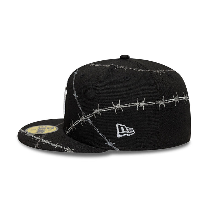New York Yankees MLB Wire 59FIFTY Fitted New Era Black