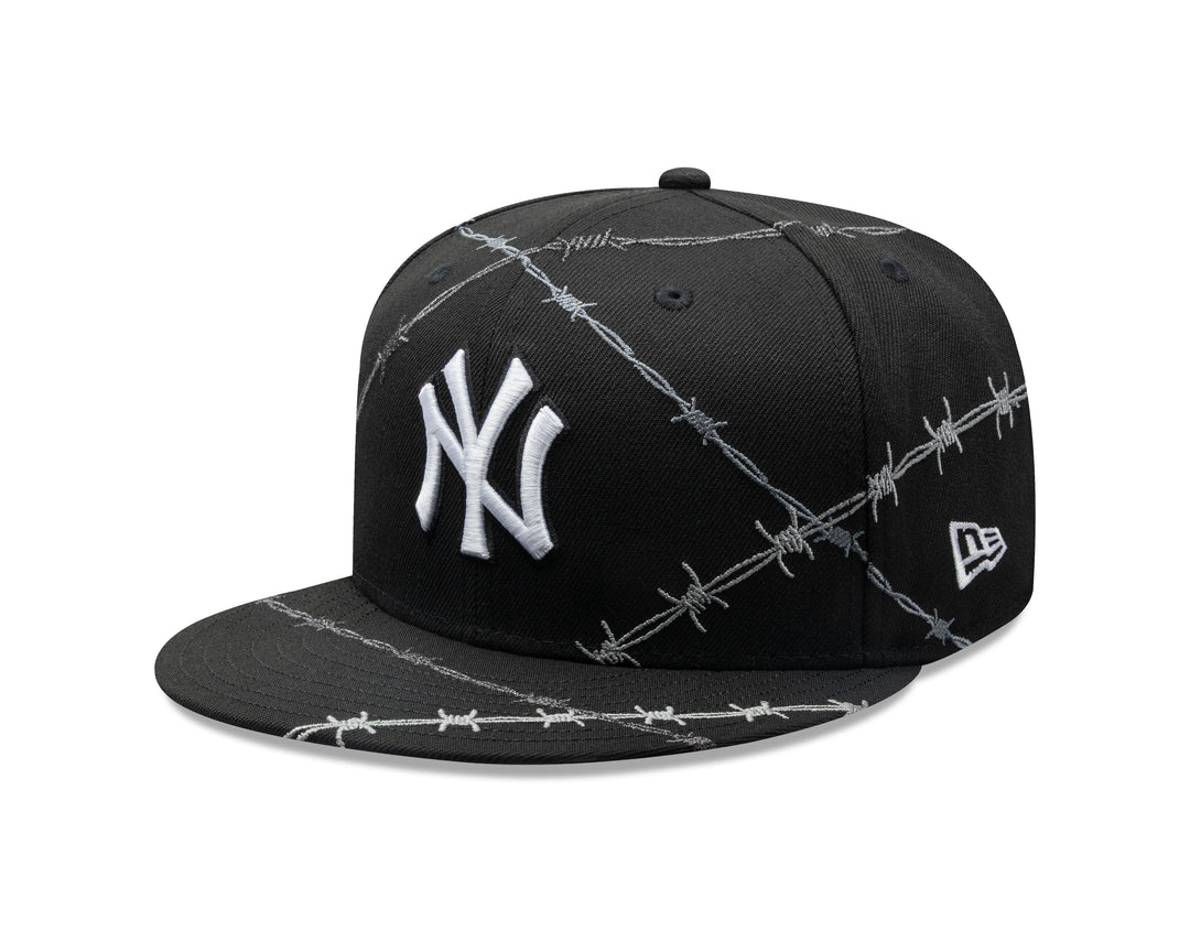 New York Yankees MLB Wire 59FIFTY Fitted New Era Black