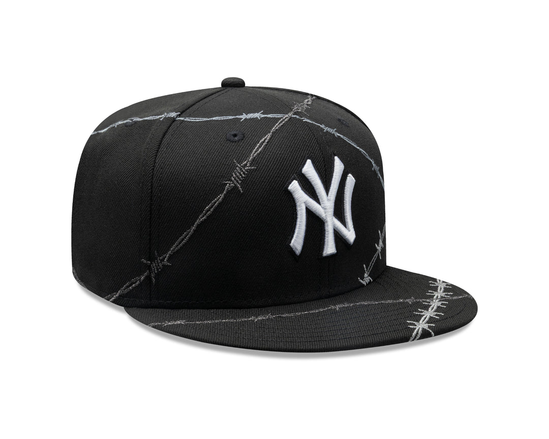 New York Yankees MLB Wire 59FIFTY Fitted New Era Black