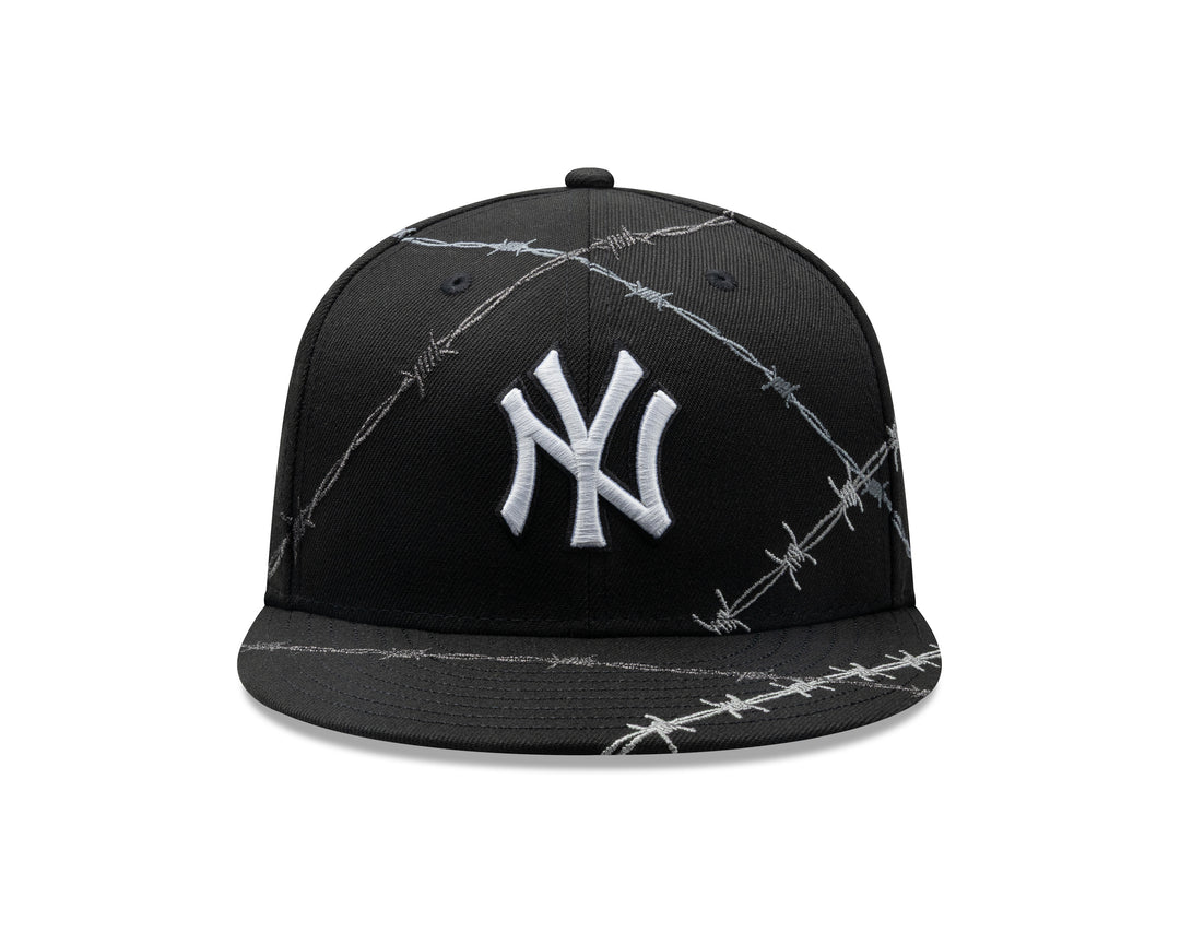 New York Yankees MLB Wire 59FIFTY Fitted New Era Black