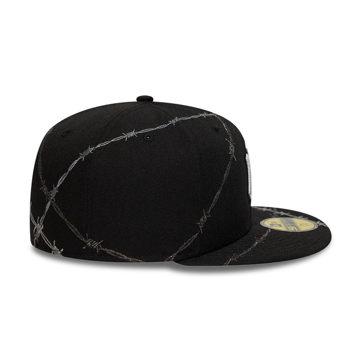 New York Yankees MLB Wire 59FIFTY Fitted New Era Black