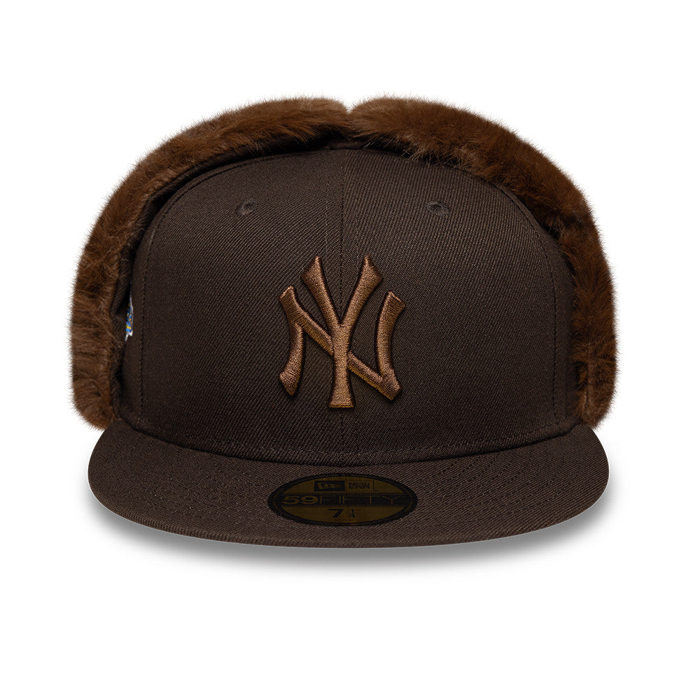 New York Yankees MLB World Series Dog Ear 59FIFTY Fitted New Era Brown/Brown