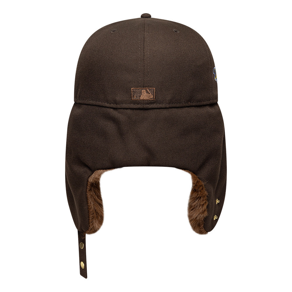 New York Yankees MLB World Series Dog Ear 59FIFTY Fitted New Era Brown/Brown