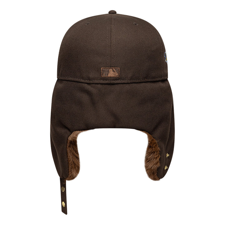 New York Yankees MLB World Series Dog Ear 59FIFTY Fitted New Era Brown/Brown