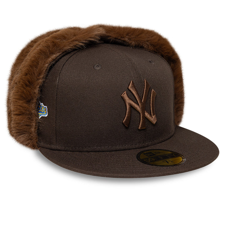 New York Yankees MLB World Series Dog Ear 59FIFTY Fitted New Era Brown/Brown